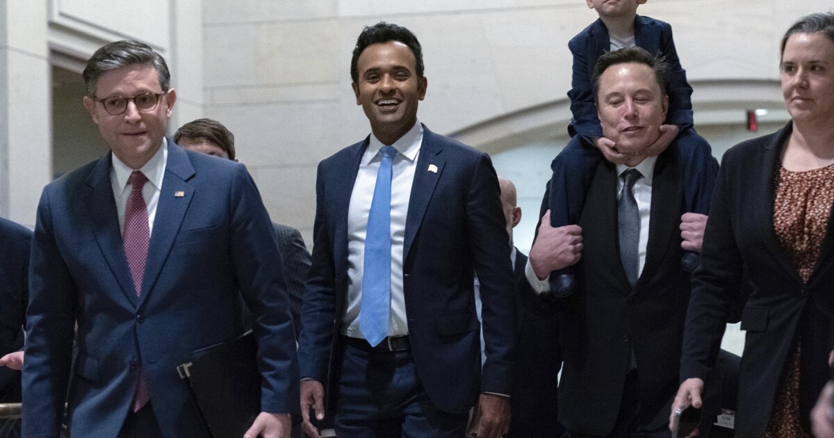 Elon Musk and Vivek Ramaswamy bring Trump's DOGE to Capitol Hill